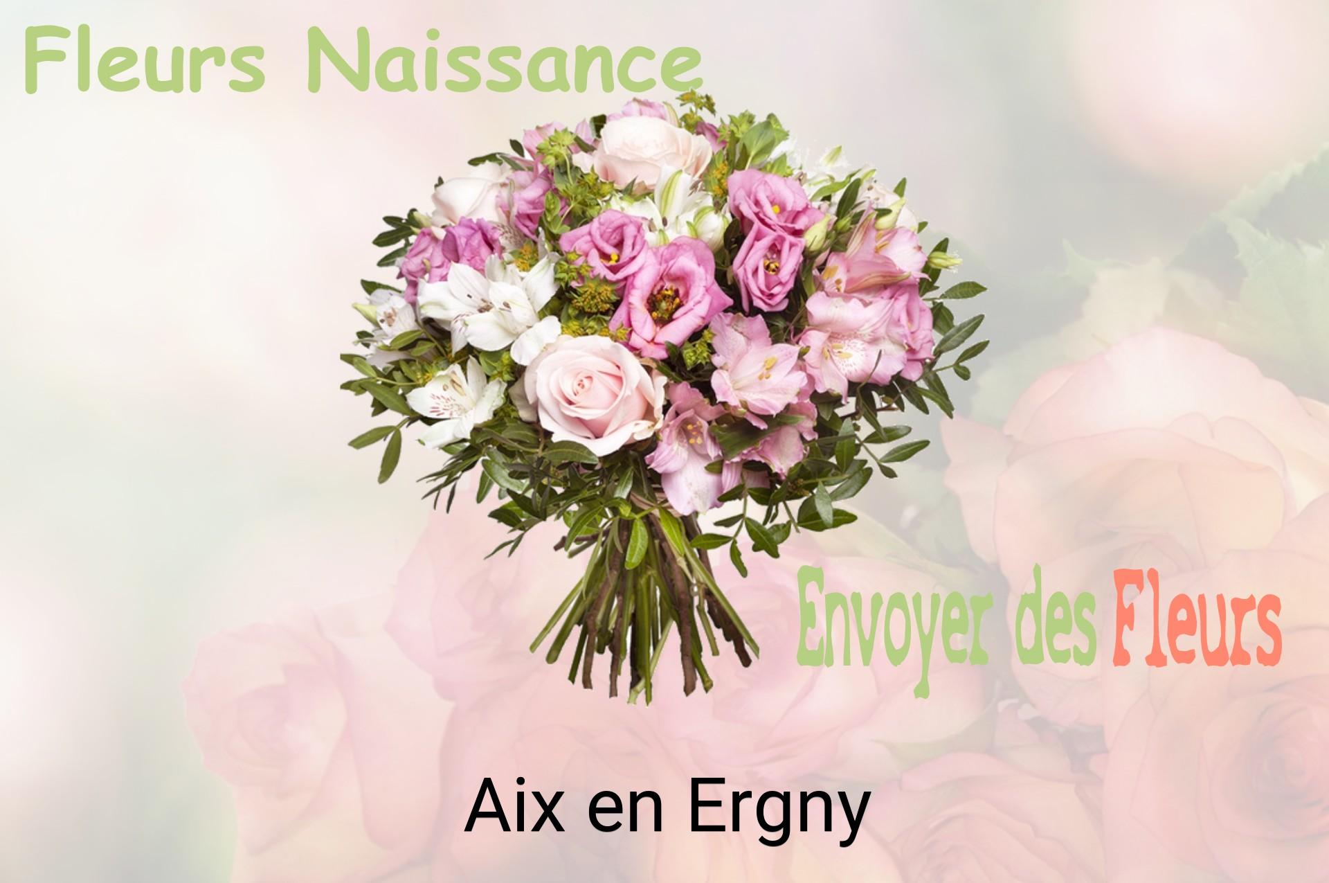 Bouquet de fleurs de naissance livré à Aix-en-Ergny